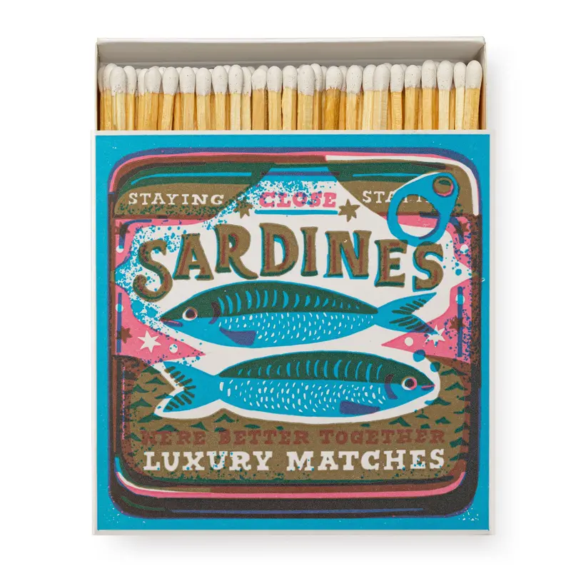 Sardine-Themed 'Better Together' Luxury Match Box – 125 Premium Matches 1