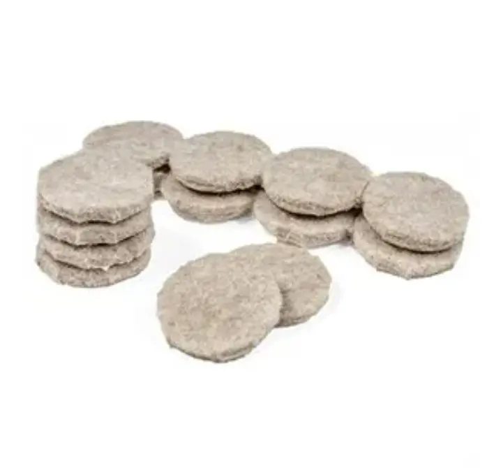 Self-Adhesive Round Felt Pads For Furniture – 1-Inch Diameter, 16-Pack 1