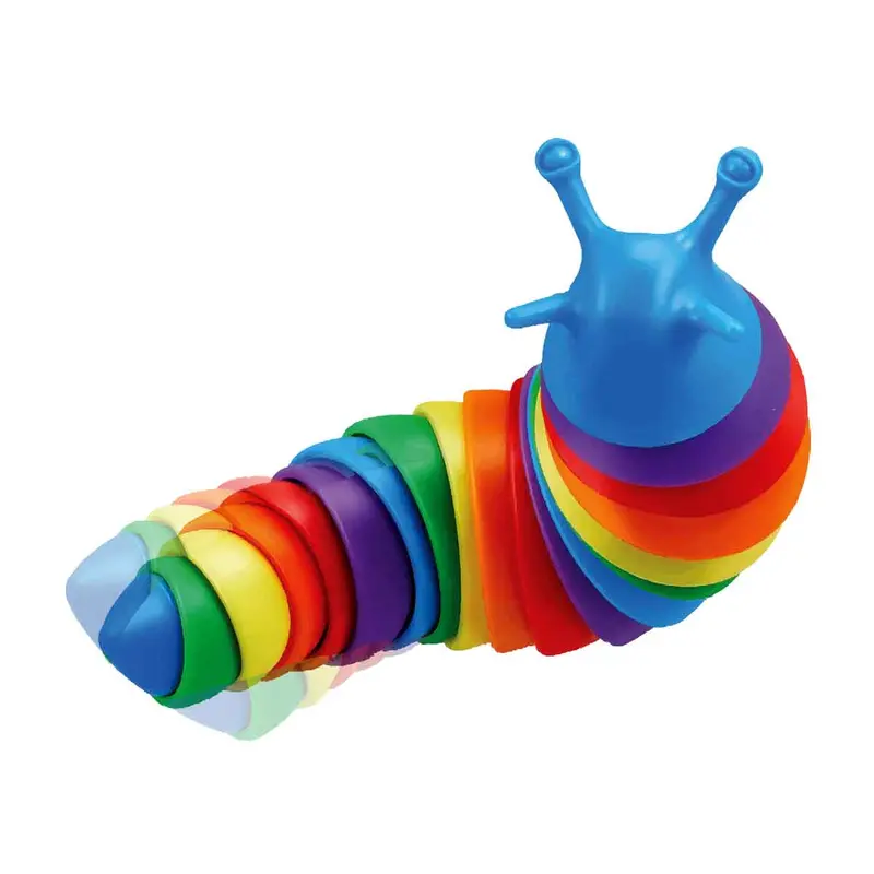Senso Slug Fidget Toy For Kids – Color-Mixed, Individual Sale 1