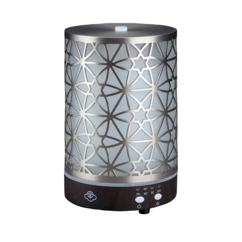 Serene House Nexus Metal Ultrasonic Diffuser – Silver 90Ml 5V Mist Generator 1