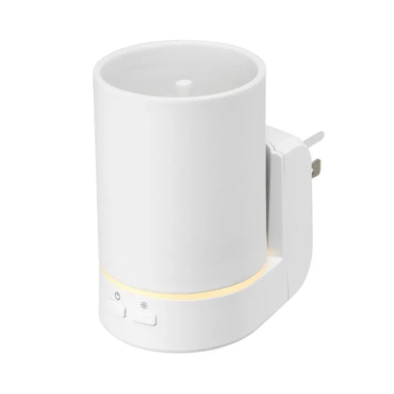 Serene House Pure White Ceramic Wall-Plug Essential Oil Diffuser 1