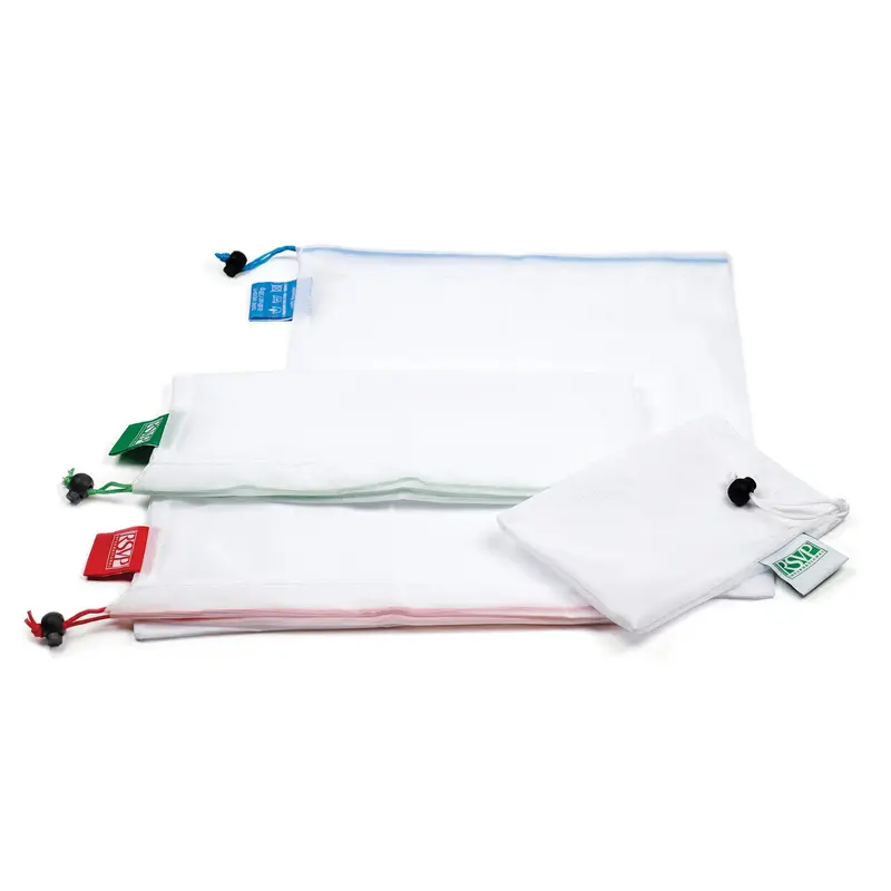 Set Of 3 Medium Mesh Produce Bags – Reusable Grocery Bags 1