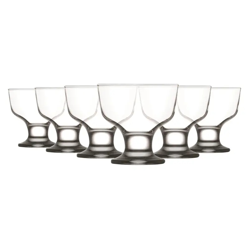 Set Of 6 Destina 285Ml Glass Ice Cream Bowls 1