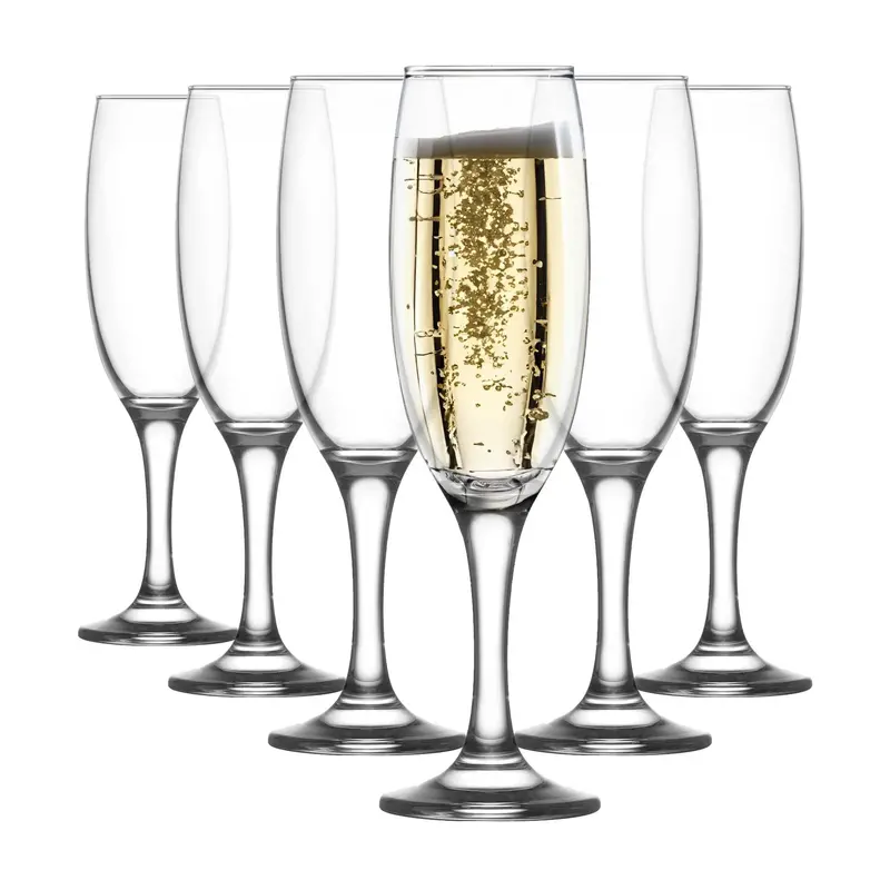 Set Of 6 Empire 220Ml Champagne Flutes 1