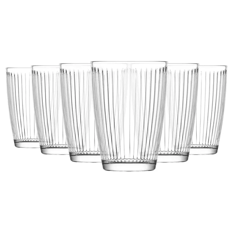 Set Of 6 Hestia 415Ml Highball Glasses For Cocktails & Mixed Drinks 1