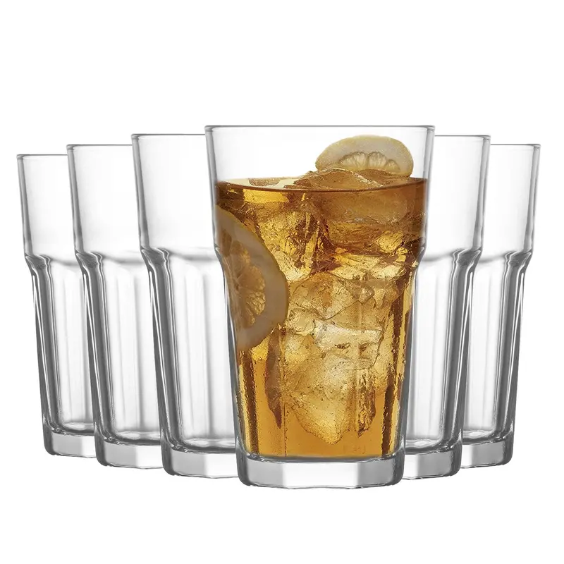 Set Of Six 300Ml Compact Aras Highball Glasses 1