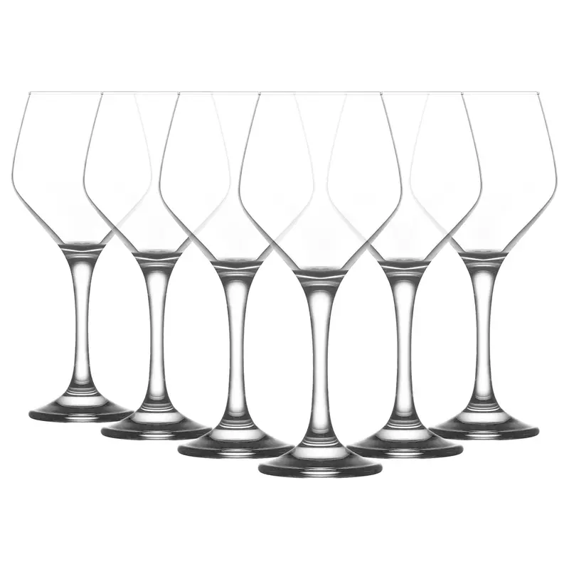 Set Of Six 440Ml Ella Red Wine Glasses 1