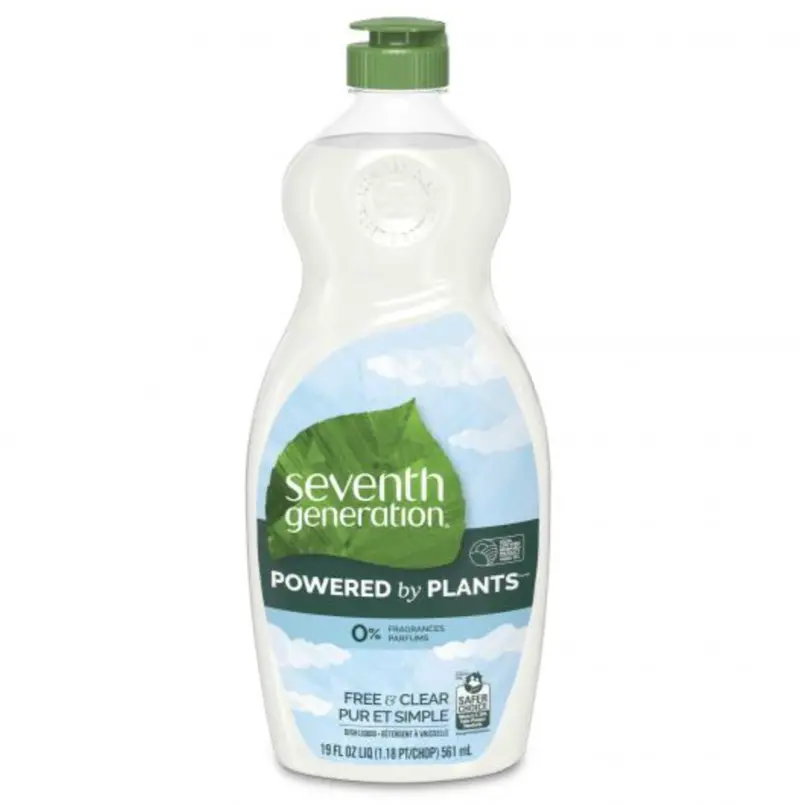 Seventh Generation Free & Clear Dish Liquid – 19 Oz 1