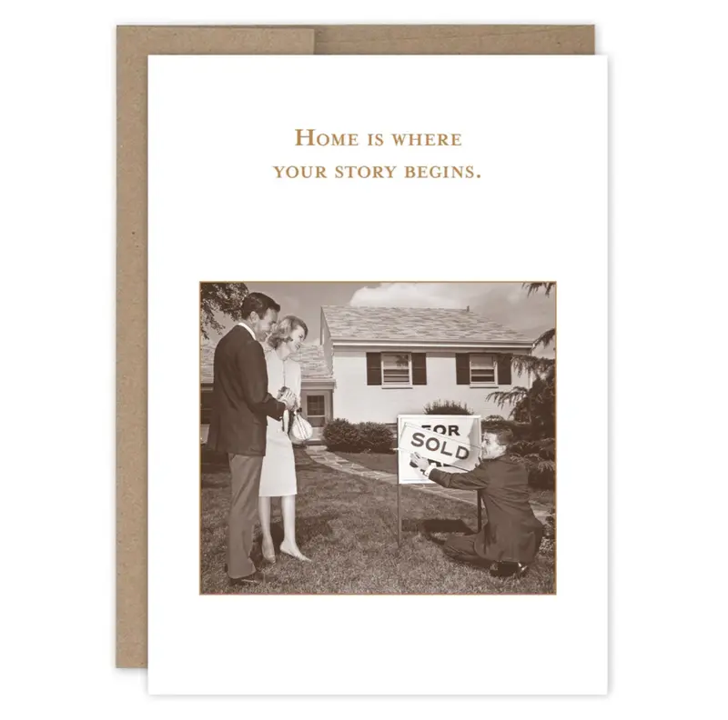 Shannon Martin Where Your Story Begins New Home Greeting Card 1
