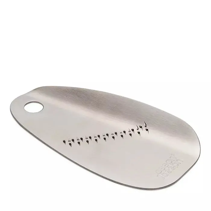 Shred-Line Stainless Steel Grater For Garlic, Ginger, And Citrus 1