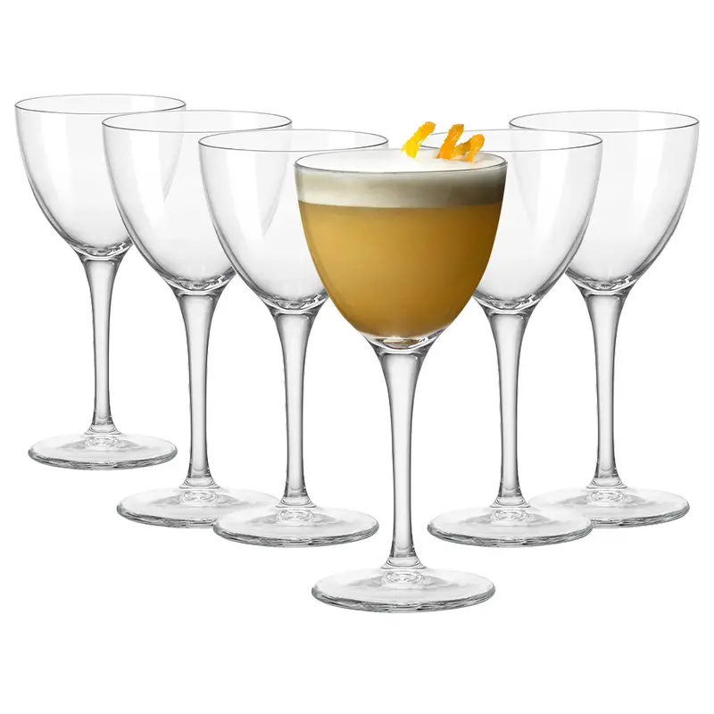 Six 155Ml Novecento Nick & Nora Cocktail Glasses 1