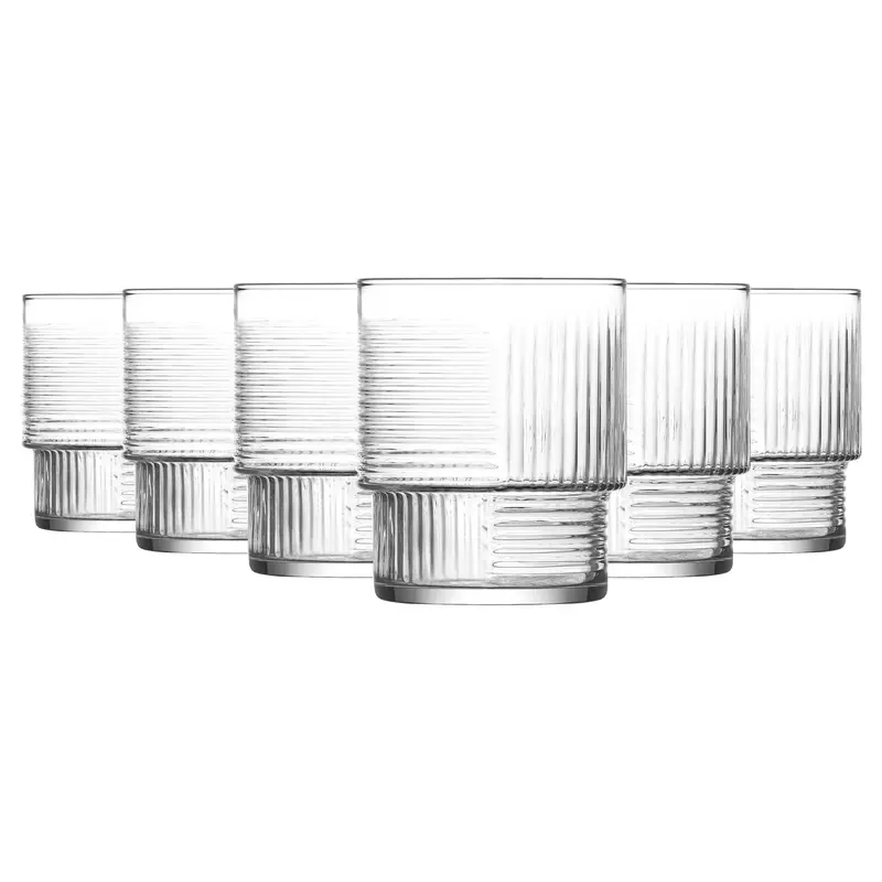 Six 230Ml Helen Stackable Whisky Tumblers 1
