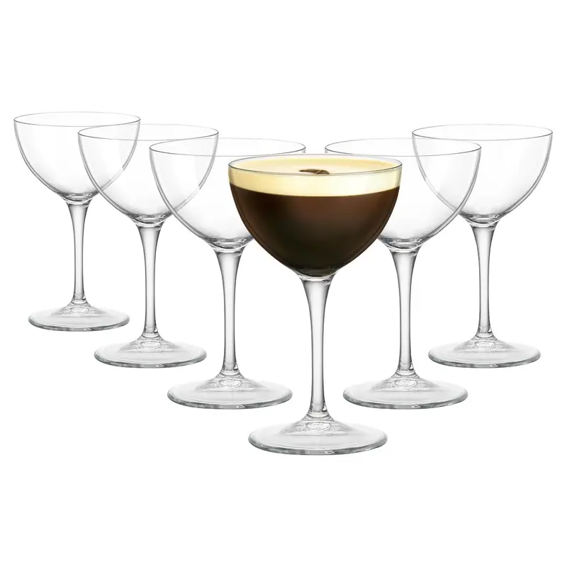 Six 235Ml Novecento Martini Glasses 1