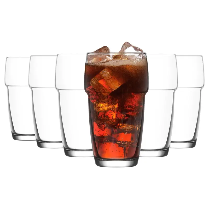 Six 340Ml Galata Stackable Highball Glasses 1