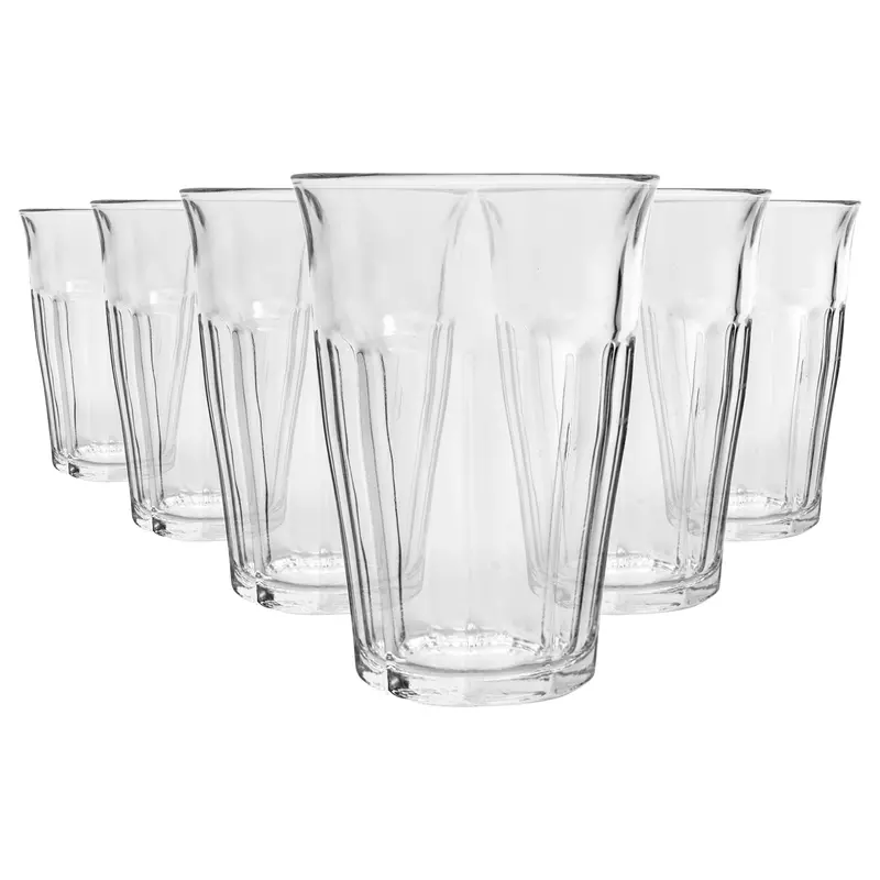 Six 360Ml Picardie Highball Glasses 1