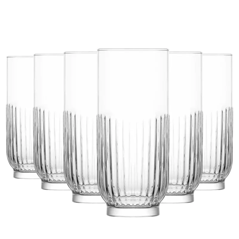 Six 395Ml Tokyo Sleek Highball Glasses 1
