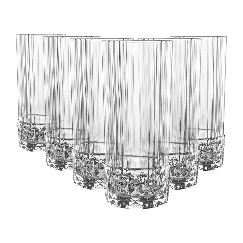Six 490Ml America '20S Highball Glasses 1