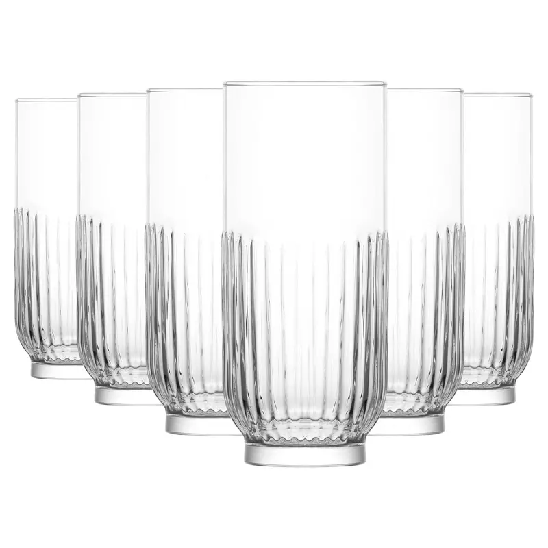Six 540Ml Tokyo-Inspired Highball Drinking Glasses 1