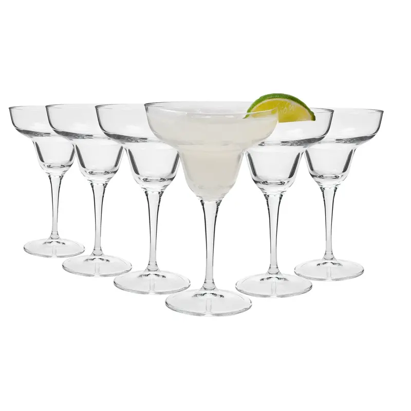 Six Ypsilon-Style Margarita Glasses – 330Ml Capacity 1