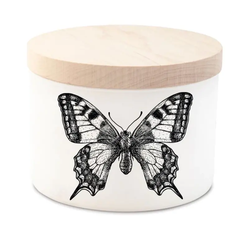 Skeem Design Citronella Candle: Citrus & Basil Scent, Triple-Wick 1