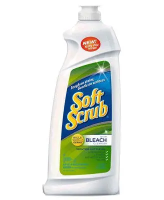 Soft Scrub With Bleach Cleanser — 24 Oz Bottle 1