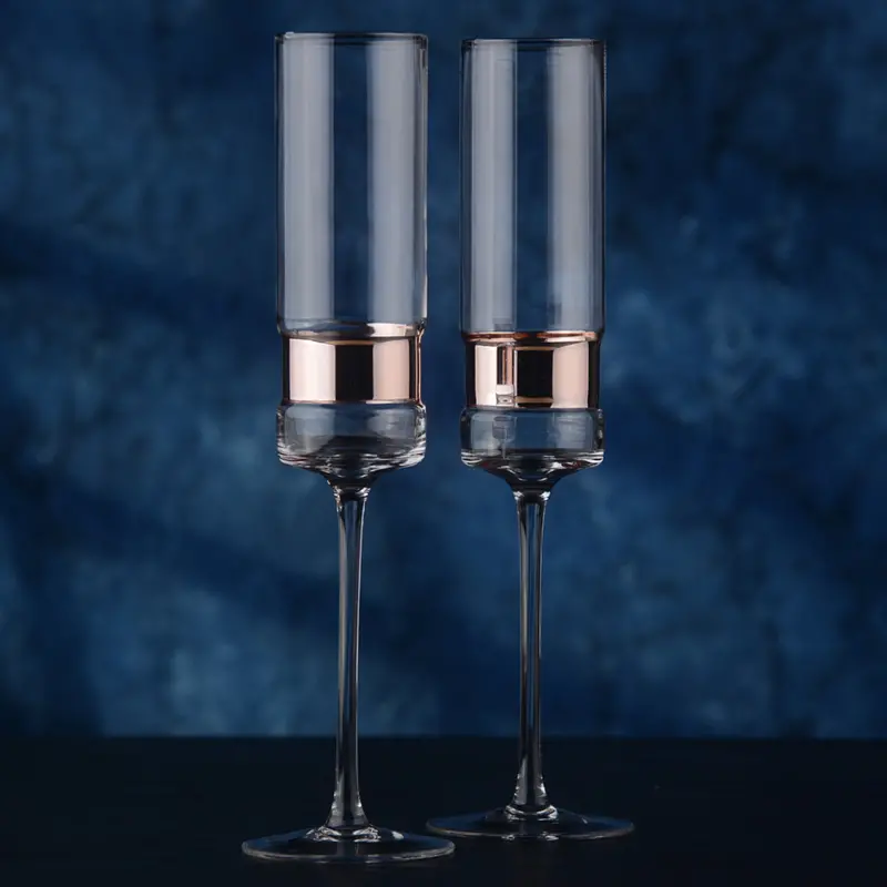 Soho Bronze Champagne Flutes – Set Of 2 By Anton Studio Designs 1