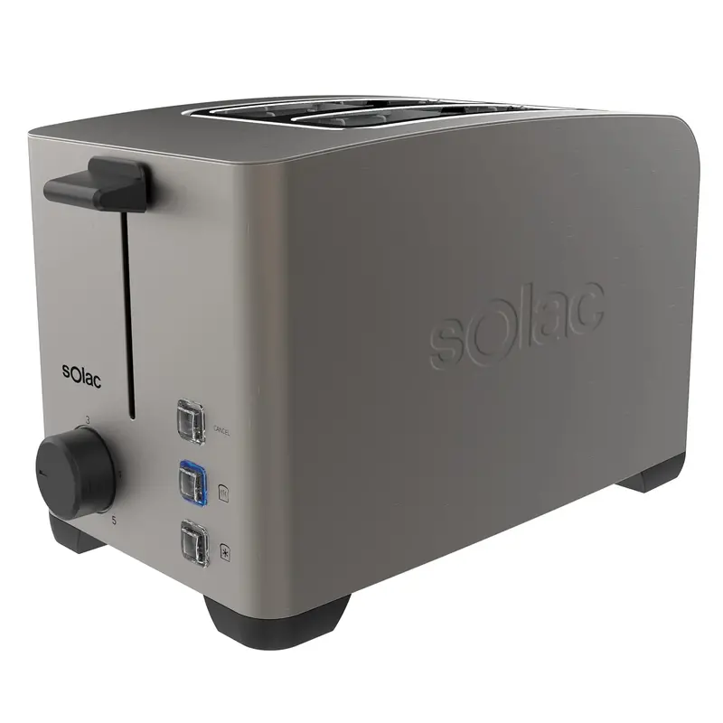 Solac My Toast Ii Legend Toaster – 2-Slice, Dark Stainless Steel Finish 1