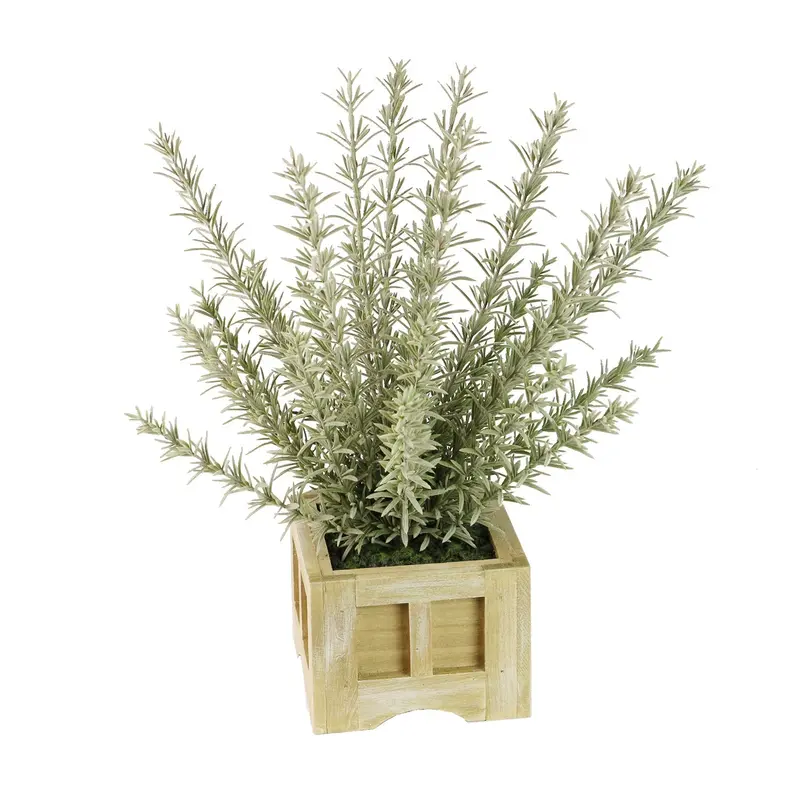Spiky Green Ornamental Plant – Modern Artificial Accent 1