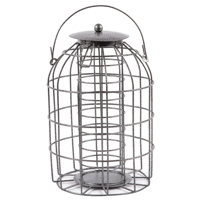 Squirrel-Resistant Metal Fat Ball Feeder – Hanging Bird Food Dispenser 1