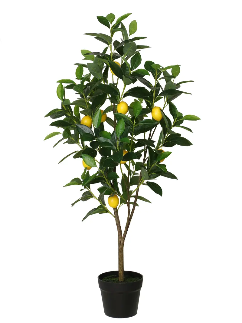 Statement Lemon Tree – Large Faux Fruit Tree 1