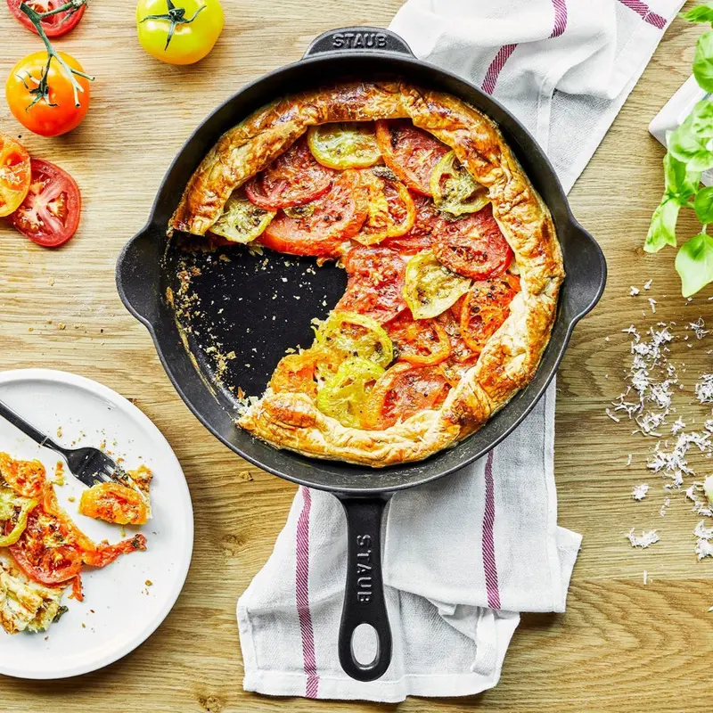 Staub 12-Inch Enameled Cast Iron Fry Pan 1