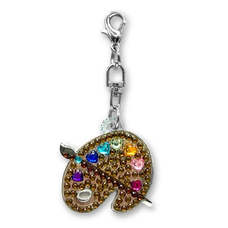 Stickerbeans Art Palette Rhinestone Clip-On Charm 1