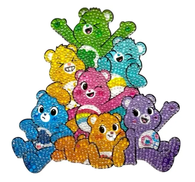Stickerbeans Bunk Besties Care Bears Sparkle Sticker – 5-Inch Collectible Decal 1