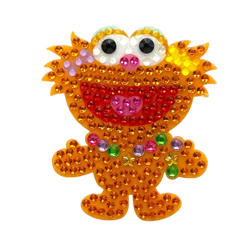 Stickerbeans Zoey Sparkle Sticker – 2-Inch Sesame Street Character Decal 1