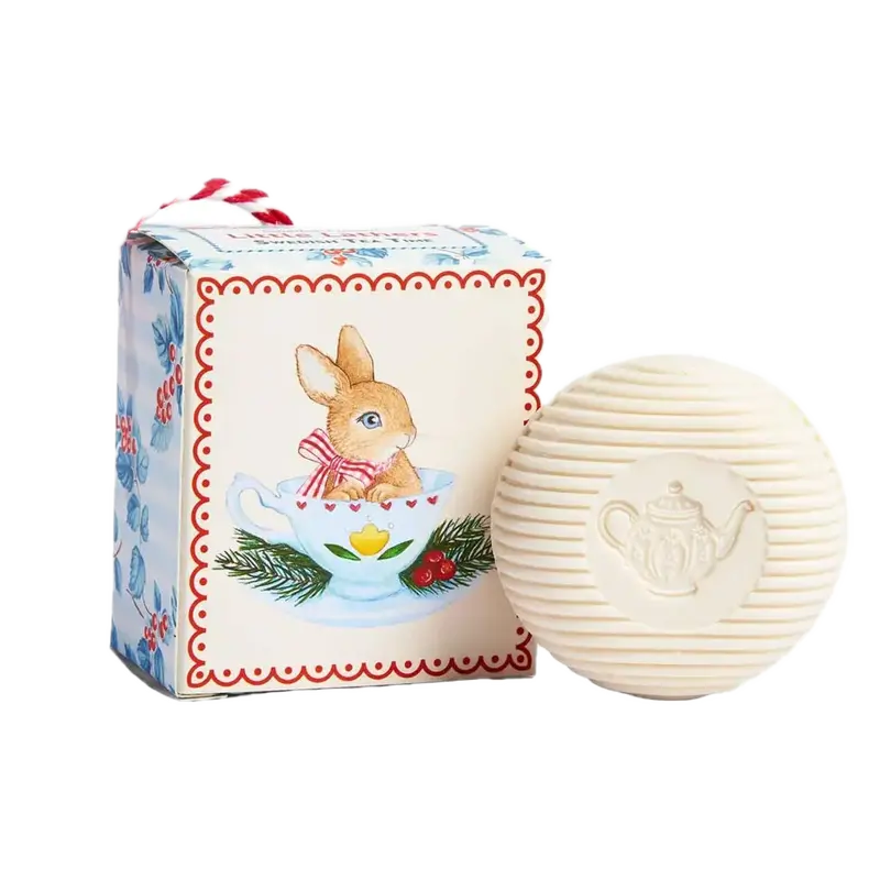 Swedish Dream Little Lathers Tea Time Soap Bar – 2 Oz Artisan Cleanser 1