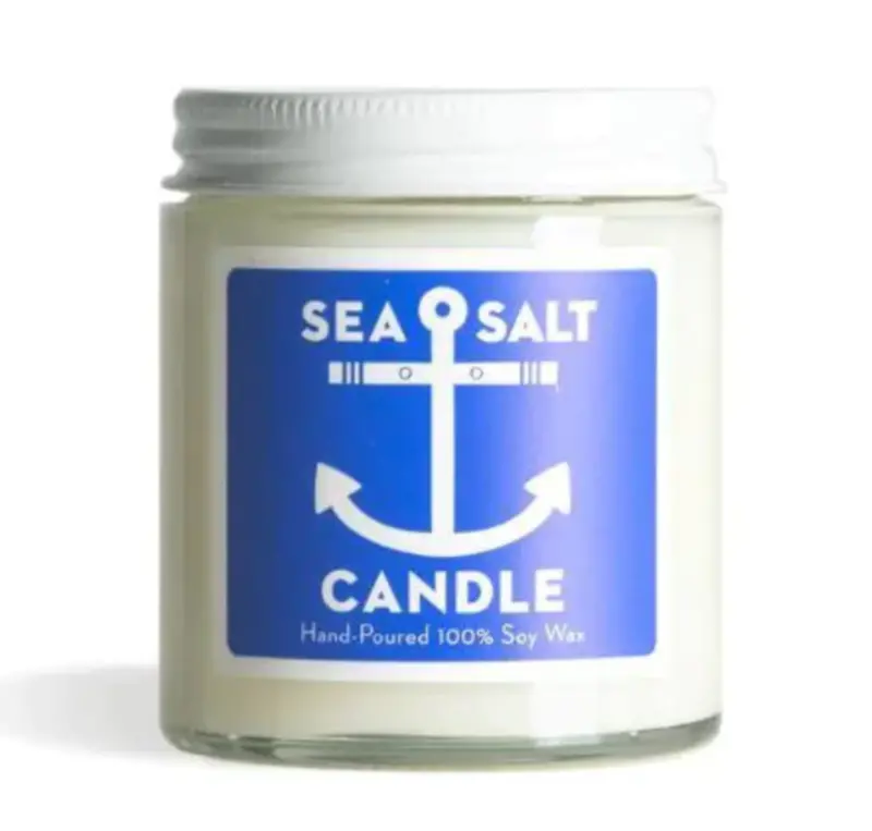 Swedish Dream Sea Salt Scented Mini Candle – 4 Oz Soy Blend 1