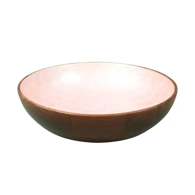 Textured Ceramic-Style Enamel Salad Bowl 1