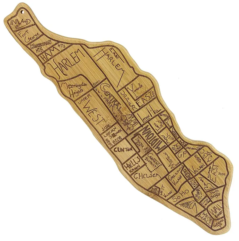Totally Bamboo Manhattan Long Cutting Board – 7.25" X 22" 1