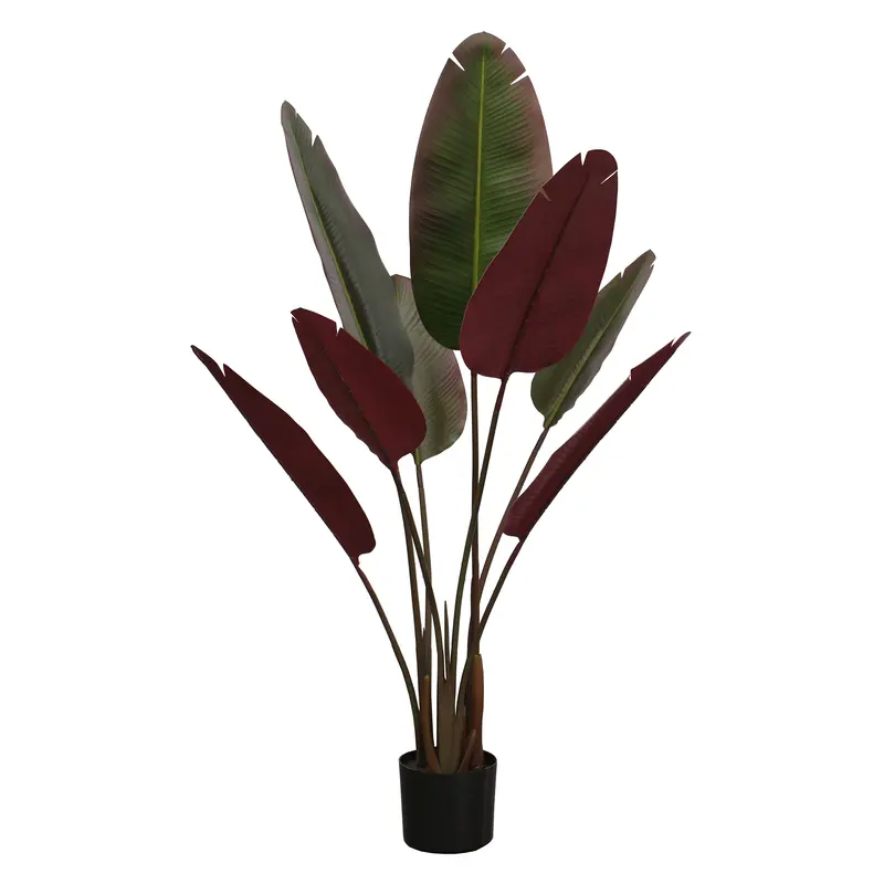 Traveller Banana Tree – Lifelike Fake Banana Leaf Floor Plant 1