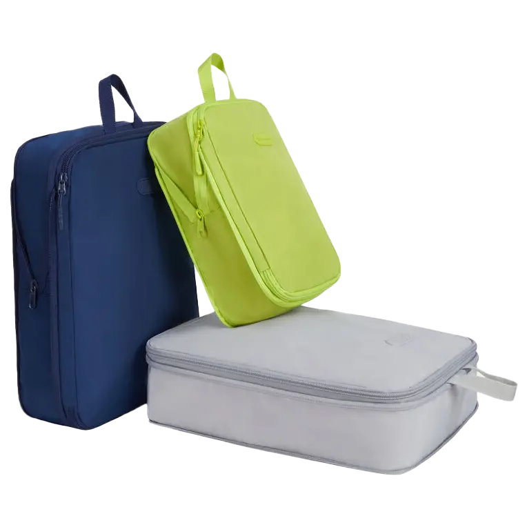 Travelon Cool-Tone Compression Packing Cubes – 3-Piece Organizing Set 1