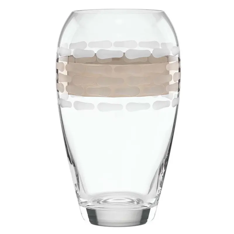 Truro Platinum Glass Vase By Michael Wainwright 1