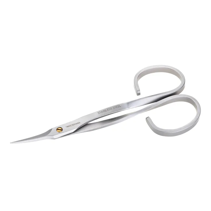 Tweezerman Professional Stainless Steel Cuticle Scissors – Precision Edge 1
