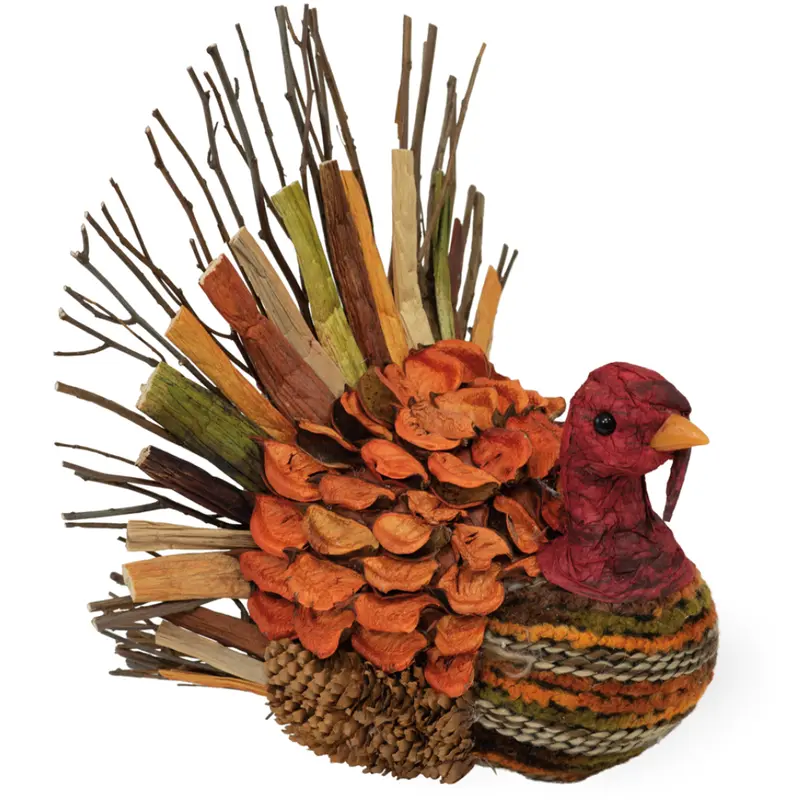 Twig-Weave Medium-Sized Turkey Centerpiece 1