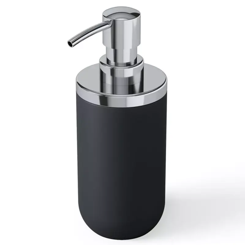 Umbra Junip Chrome Matte Black Soap Dispenser 1