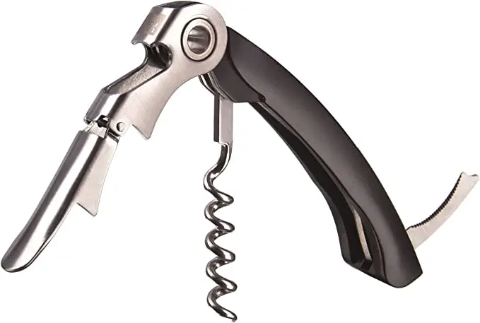 Vacu Vin Waiter’S Style Corkscrew With Foil Cutter & Bottle Opener 1