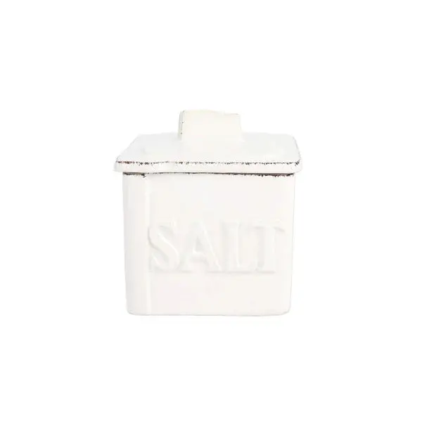 Vietri Lastra Hand-Painted Salt Cellar 1