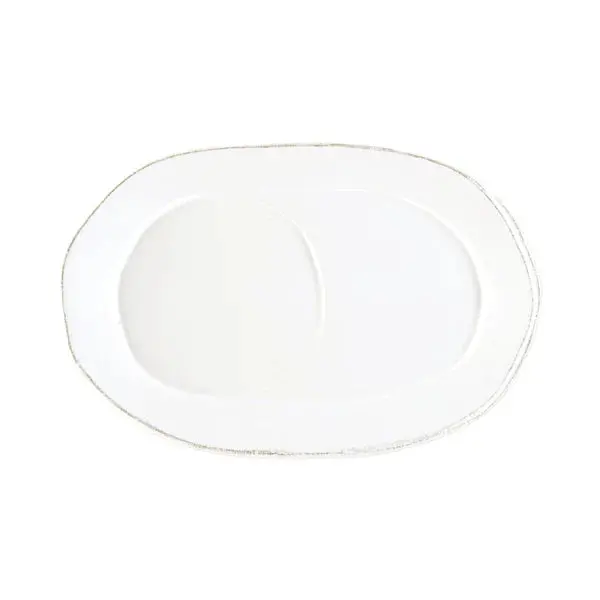 Vietri Lastra Oval Serving Tray 1