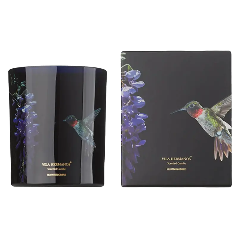 Vila Hermanos Jungletopia Colibri Hummingbird Scented Candle – 7 Oz Natural Soy Wax 1