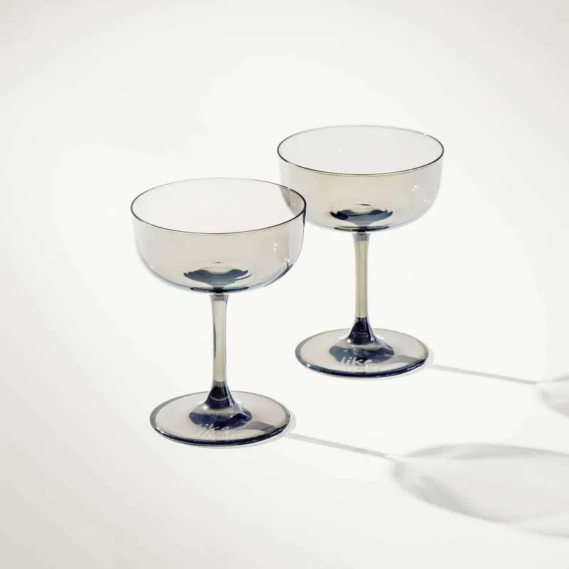 Villeroy & Boch Like Smoke Champagne Dessert Bowl Set (2) – Soft-Toned Shallow Bowl 1