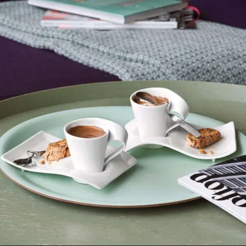 Villeroy & Boch New Wave Double Espresso Set For Two 1